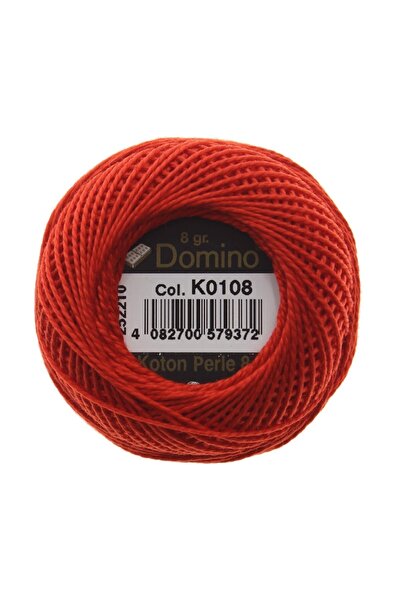 domino خيط تطريز كوتون بيرل 8 جرام رقم: 8 - K0108