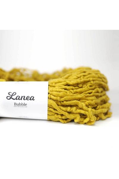 Lanea Bubble Bubble Wool String / Μουσταρδί Κίτρινο / 007 / 500 γραμμάρια
