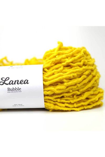 Lanea Bubble Bubble Wool String / Κίτρινο / 005 / 500 γραμμάρια