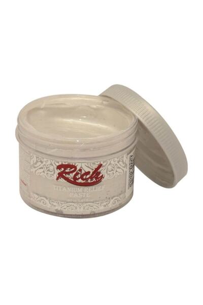 Rich Titanyum Rölyef Pasta 160 Cc Inci 5500