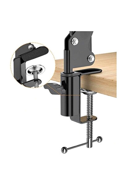 Kyrotech Μαύρη τηλεσκοπική βάση επιτραπέζιου τηλεφώνου για tablet - Ρυθμιζόμενη αναδιπλούμενη στάθμη