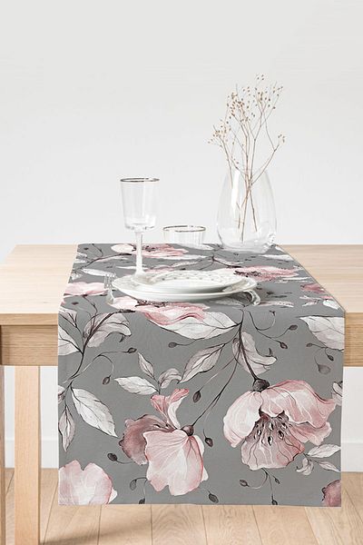 Realhomes Μοντέρνο Suede Runner με ψηφιακή εκτύπωση ειδικής σχεδίασης