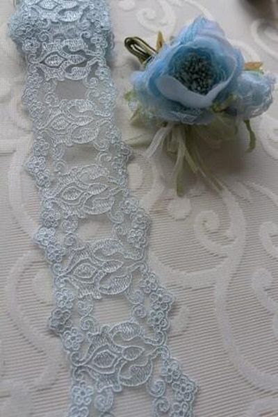 SHERLOCK HOME Legendary Guipure Lace Blue-8f0012