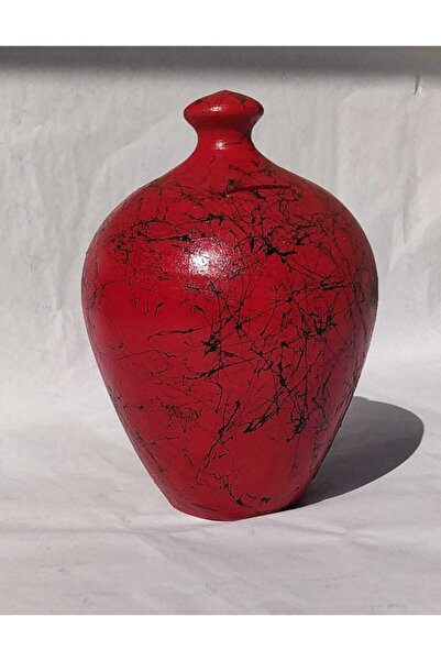 Mask El Yapımı Örümcek Ağ Desen Çömlek Testi Kumbara 20 Cm