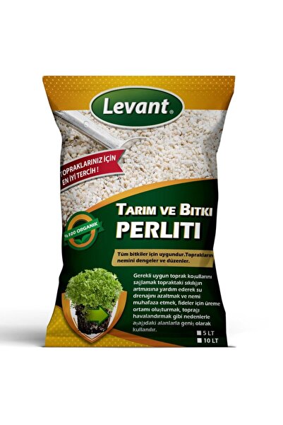 LEVANT Tarım Perliti Yüksek Kalite Tüm Bitkiler İçin 10 lt