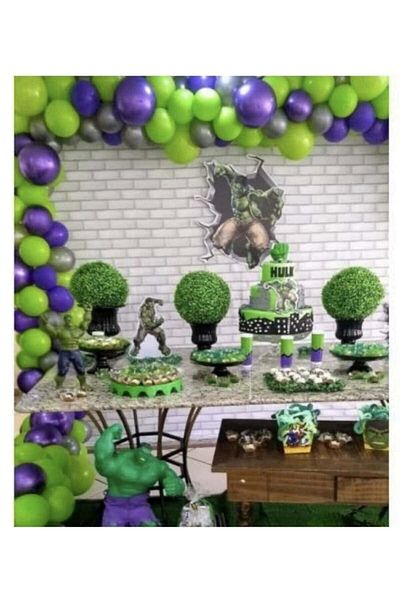 Party City Hulk Concept Balloon Chain Set