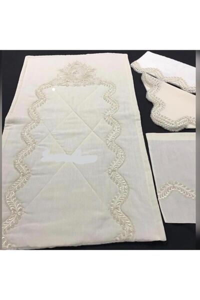 KÜBRAHOME'S Secret House Izabella Seccade Seti Keten Ekru