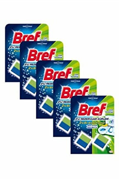 Bref Wc Temizleme Küpü Çam Rezervuar Blok 5'li Set