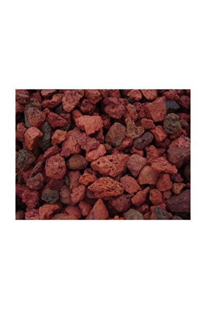 Ekodoğa Tarım Pomzası  25 kg  10-15 mm Kırmızı Pomza Cüruf Lav Taşı Kırmızı P...