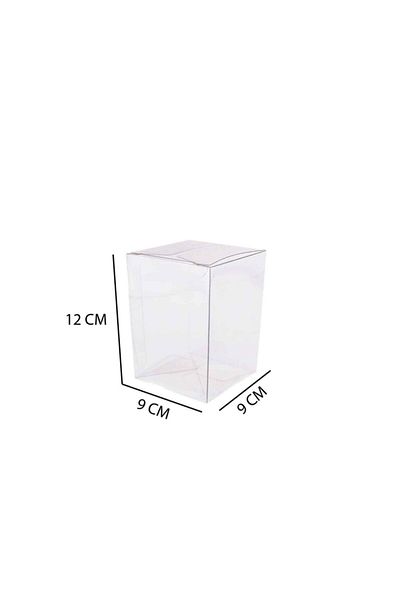 TT Tahtakale Toptancıları 25 Pieces Acetate Box - 9x9x12 Cm