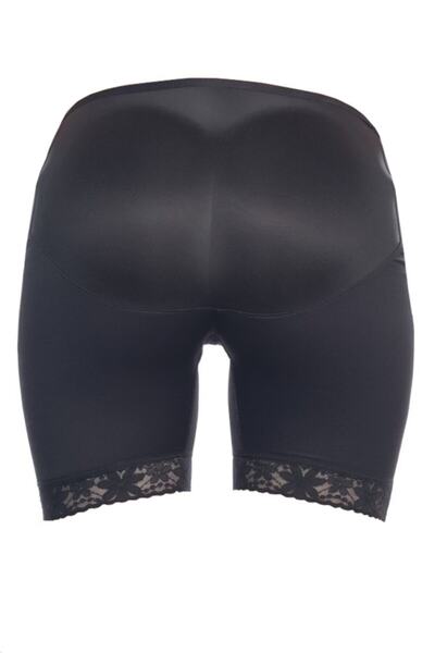 Shop mood Жіночі чорні труси-корсет з мереживною вставкою та підкладкою