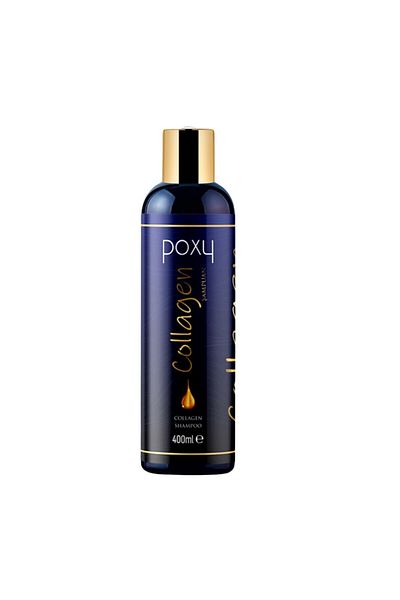 Poxy Collagen and Biotin 400 ml Hair Shampoo - For Strong and Plump Hair