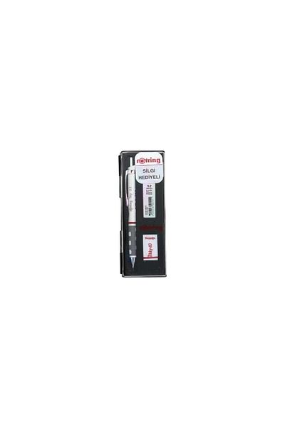 Rotring Tikky 0.5 White Mechanical Lead School Pencil Set