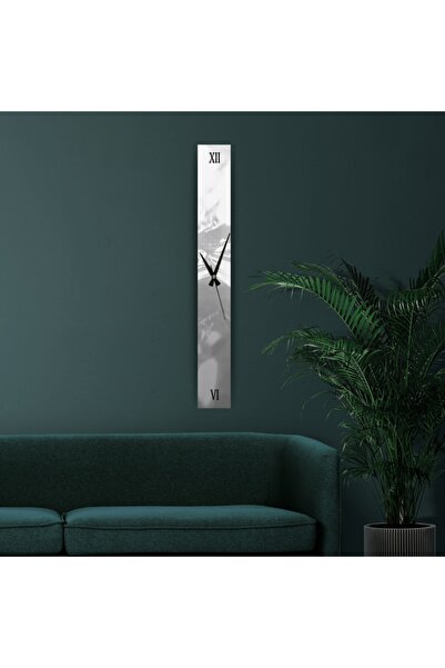 standarts Makta ® Premium Duvar Saati - Silver - 80