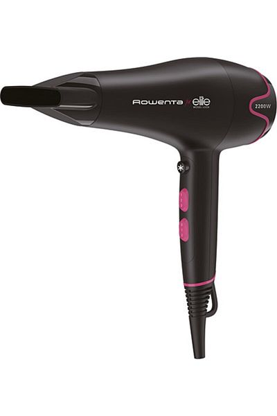 Rowenta مجفف الشعر الأسود موديل Cv5712tr Elite - صف