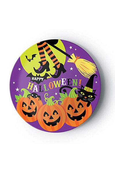 parti sürprizi Halloween Halloween Plate