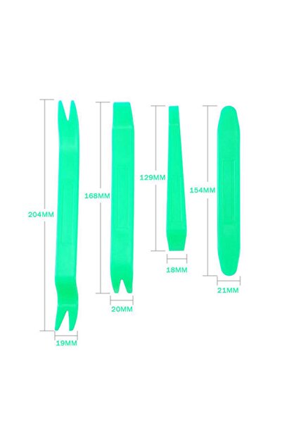 MeyZone Auto Tape Trim Trim Removal Door Trim Trim Removal Tool Set of 4