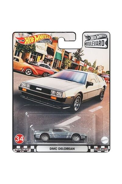 HOT WHEELS Premium Arabalar Boulevard Dmc Delorean Gjt68 Hcm79