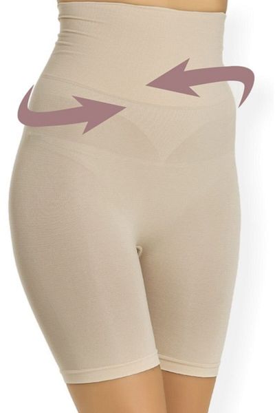 Misfit Women's Seamless Mid-Calf Corset Tan