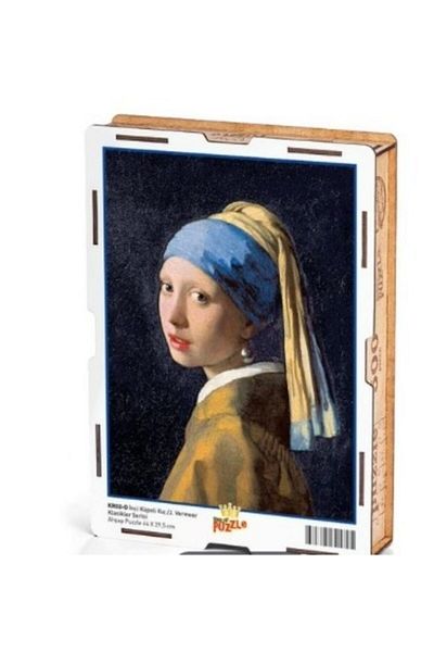 King Of Puzzle Girl with Pearl Earring - Johannes Vermeer Wooden Puzzle 500 Pieces (kr02-d)
