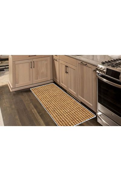 Colorix Carpet Non-Slip Base Countertop Kitchen Mat 50x150 Cm No: 444
