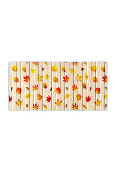 Colorix Carpet Non-Slip Base Countertop Kitchen Mat 75x150 Cm No: 441