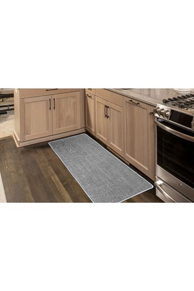 Colorix Carpet Non-Slip Base Countertop Kitchen Mat 75x150 Cm No: 207