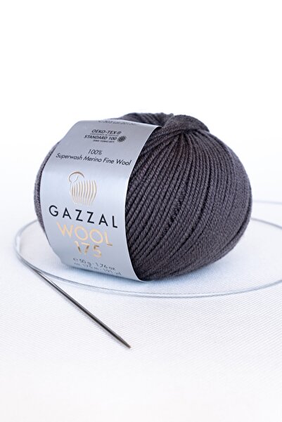 Gazzal Wool 175 Super Wash 100% Merino Νήμα Πλεξίματος στο Χέρι από Μαλλί Πρώ...