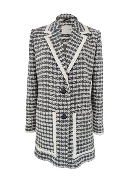 THE PNAR Longgrey Boucle Jacket