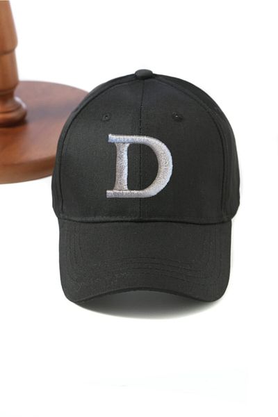 ŞapkaMania White D Gabardine Cap