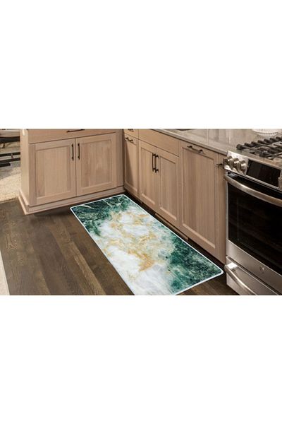 Colorix Carpet سجادة مطبخ مضادة للانزلاق مقاس 75x150 سم رقم: 469