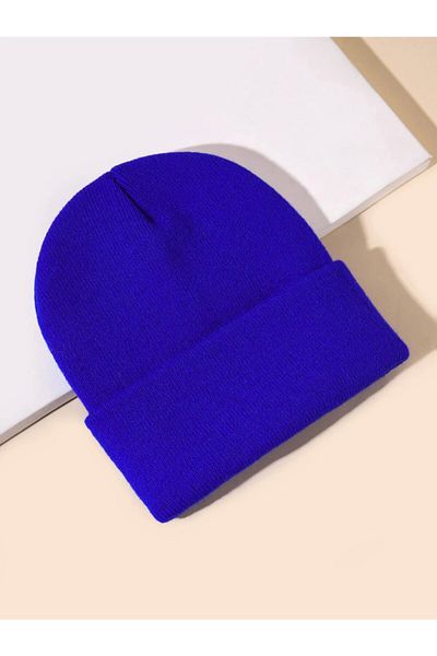 Goldmine Unisex Saks Blue Basic Baret