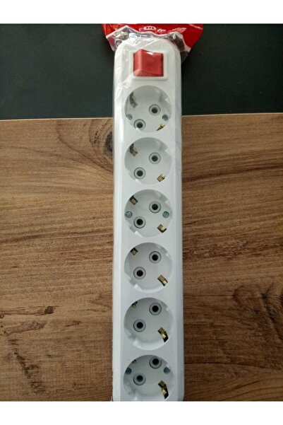 MAKEL 6 'lı Anahtarlı Grup Priz