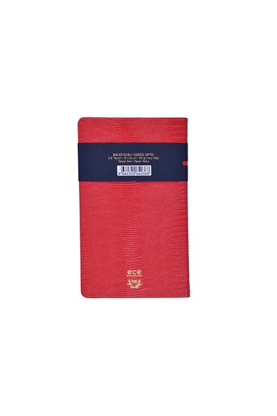 Ece Ajanda Ece Notebook - Gundogan 13X21 - Unlined Red