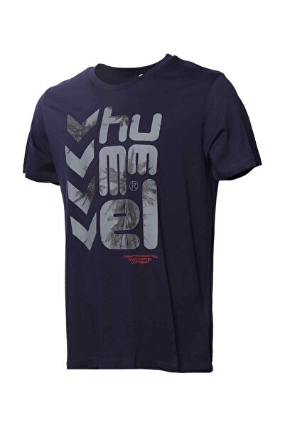 HUMMEL Sports T-Shirt - Navy blue - Regular