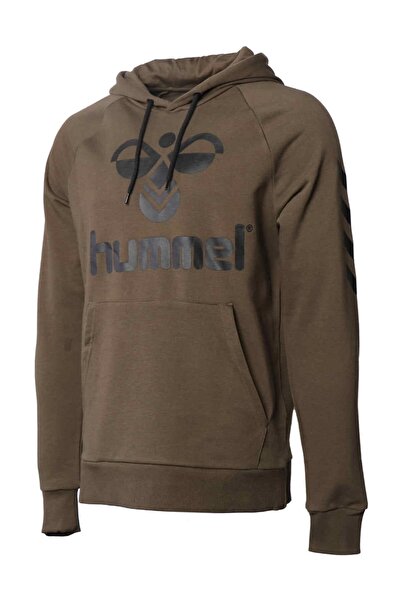hummel Toffy Erkek Kahverengi Kapüşonlu Sweatshirt