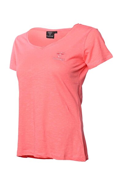 hummel تي شيرت نسائي قصير الأكمام من Alma