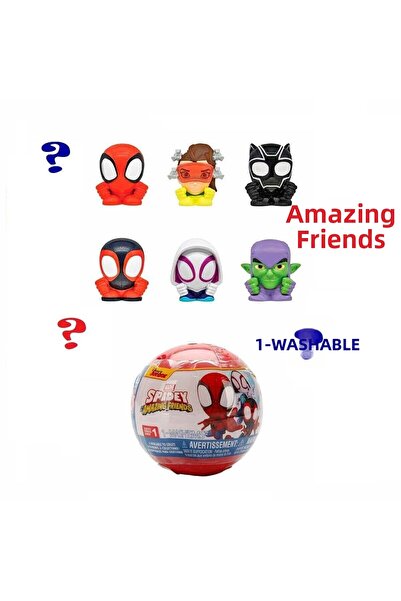 TOYFEST حزمة مفاجأة لشخصيات Spidey Mashems