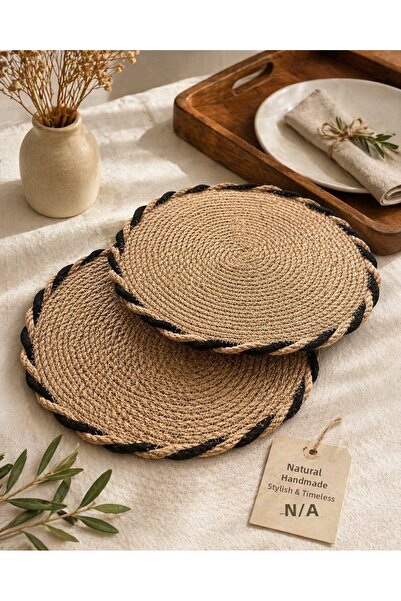 Bohemahome Ψάθινο ράνερ αμερικάνικου στυλ από γιούτα