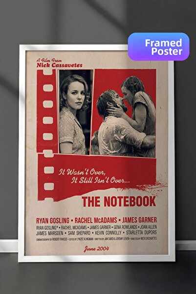 Postifull Η αφίσα του τηλεοπτικού σειράτου The Notebook με λευκό πλαίσιο, Πίν...