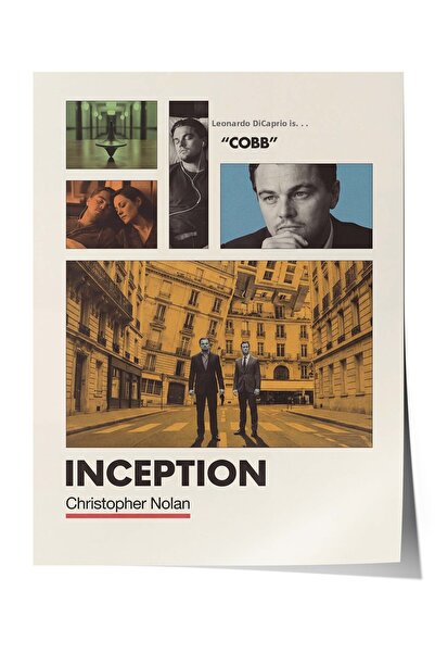 Postifull Αφίσα Inception, Αφίσες ζωγραφικής τέχνης για κινηματογράφο και τηλ...