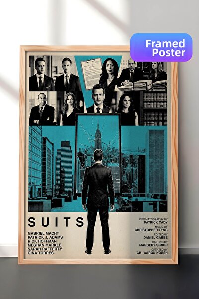 Postifull Αφίσες ταινιών με ξύλινο πλαίσιο, Πίνακες κινηματογράφου και τηλεοπ...