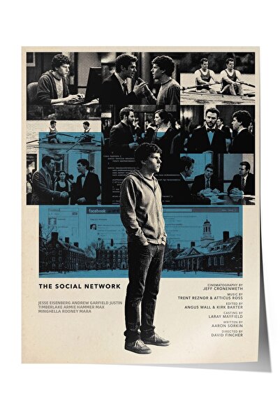 Postifull Αφίσα του Social Network, Αφίσες ταινιών και σειρών τηλεόρασης, Αφί...