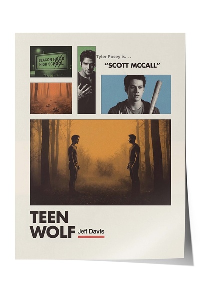 Postifull Αφίσα Teen Wolf, Αφίσες Ταινιών και Τηλεοπτικών Σειρών, Αφίσες Ταιν...