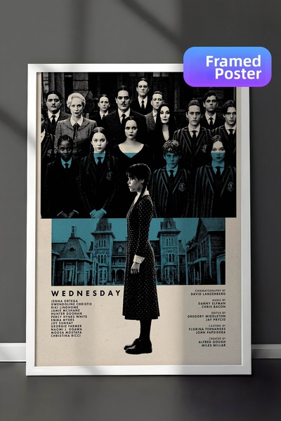 Postifull Αφίσα της της Βετερνέζας με λευκό πλαίσιο, Πίνακας Κινηματογράφου κ...