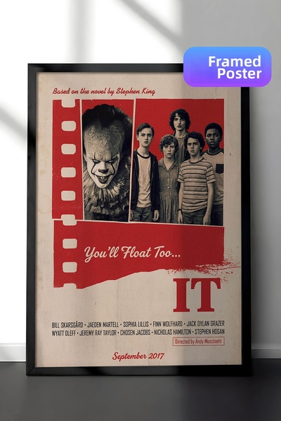 Postifull Αφίσα με μαύρο πλαίσιο, Πίνακας Κινηματογράφου και Τηλεοπτικών Σειρ...