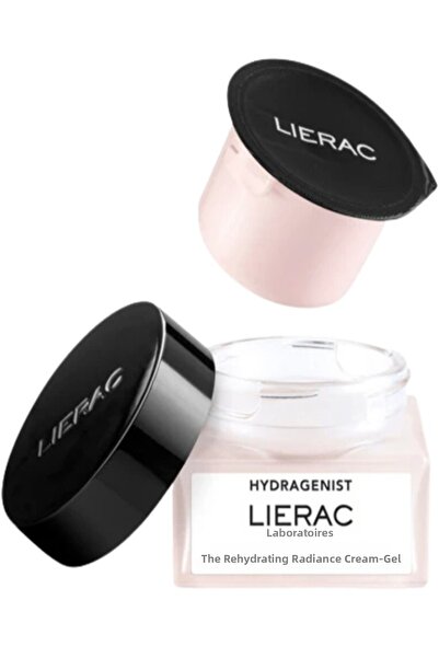 Lierac كريم جل هيدراجينيست المرطب والمنعش للبشرة المشرقة للبشرة العادية والمخ...