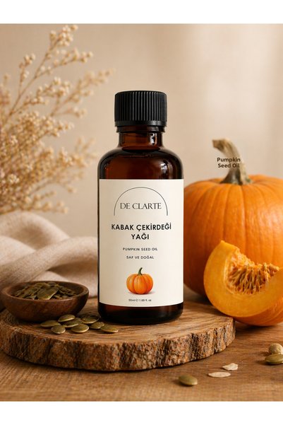 De Clarte Pumpkin Seed Oil Pure and Natural 50 ml Cold Pressed Pumpkin Seed Oil