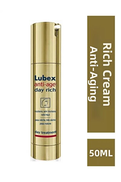 Lubex كريم نهاري غني مضاد للشيخوخة يقوي حاجز البشرة ويقلل من ظهور التجاعيد 50 مل