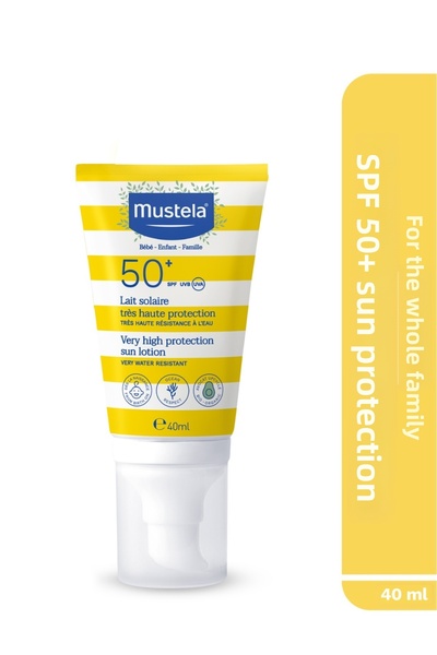 Mustela Skin Barrier Supporting and Moisturizing Spf 50+ Sun Lotion for Baby,...